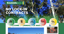 Desktop Screenshot of brindabellawaste.com.au